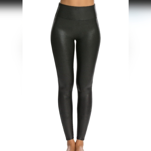 Spanx Faux Leather Leggings - Picture 2 of 6